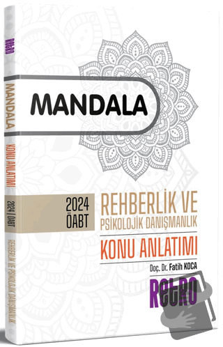 2024 ÖABT Mandala Rehberlik ve Psikolojik Danışmanlık Konu Anlatımı - 