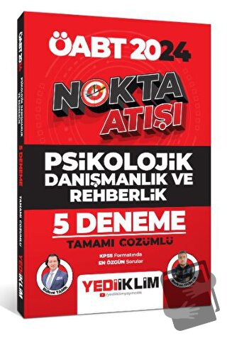 2024 ÖABT Nokta Atışı Psikolojik Danışmanlık ve Rehberlik Tamamı Çözüm