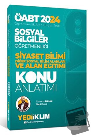 2024 ÖABT Sosyal Bilgiler Öğretmenliği Siyaset Bilimi Diğer Sosyal Bil