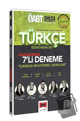 2024 ÖABT Türkçe Öğretmenliği Kazandıran 7 Deneme, Kevser Evsen, Yargı