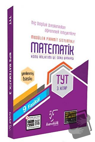 2024 TYT Matematik Konu Anlatımı ve Soru Bankası 3. Kitap - Kolektif -