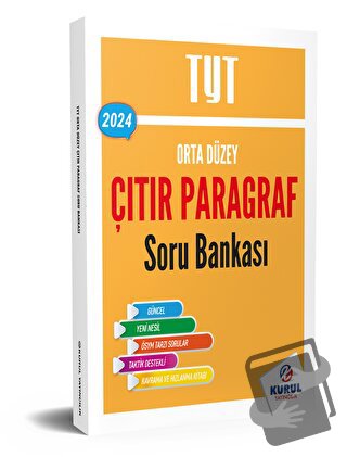 2024 TYT Orta Düzey Çıtır Paragraf Soru Bankası - Komisyon - Kurul Yay