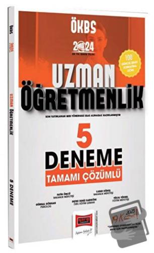 2024 Uzman Öğretmenlik 5 Deneme, Fatih Öncü, Yargı Yayınevi, Fiyatı, Y