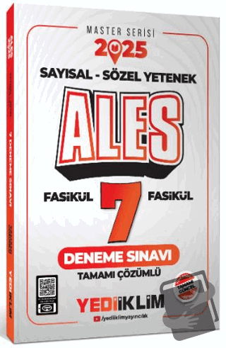 2025 ALES Sayısal Sözel Yetenek Tamamı Çözümlü 7 Fasikül Deneme Sınavı