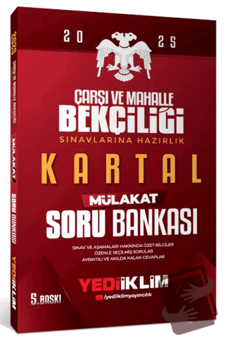 2025 Çarşı ve Mahalle Bekçiliği Sınavlarına Hazırlık Kartal Mülakat So