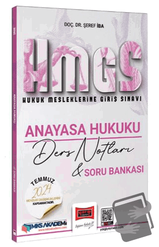 2025 Hukuk Mesleklerine Giriş Sınavı Anayasa Hukuku Ders Notları & Sor