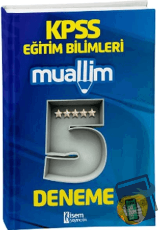 2025 İsem KPSS Eğitim Bilimleri Muallim 5 Deneme - Kolektif - İSEM Yay