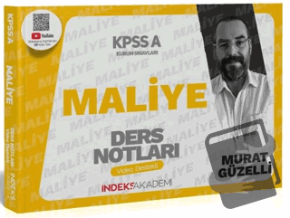 2025 KPSS A Grubu Maliye Video Ders Notları - Murat Güzelli - İndeks A