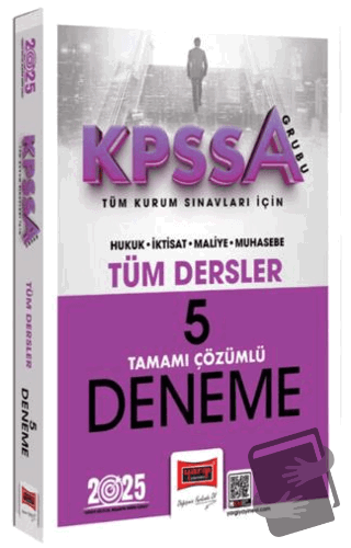 2025 KPSS-A Grubu Tüm Kurum Sınavları İçin Tüm Dersler Tamamı Çözümlü 