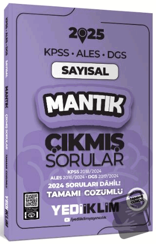 2025 KPSS ALES DGS Sayısal Mantık Çıkmış Sorular ve Çözümleri - Kolekt