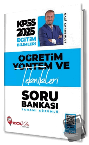 2025 KPSS Eğitim Bilimleri Öğretim Yöntem ve Teknikleri Soru Bankası Ç