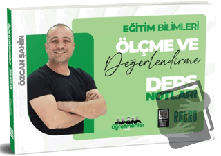 2025 KPSS Eğitim Bilimleri Ölçme ve Değerlendirme Ders Notu - Özcan Şa