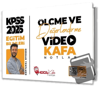 2025 KPSS Eğitim Bilimleri Ölçme ve Değerlendirme Video Kafa Notlar - 