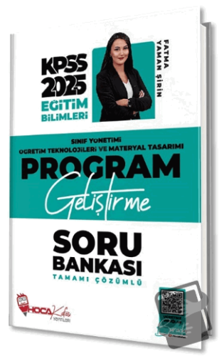 2025 KPSS Eğitim Bilimleri Program Geliştirme Soru Bankası Çözümlü - F