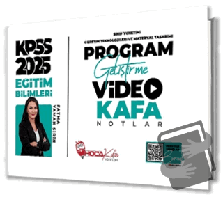 2025 KPSS Eğitim Bilimleri Program Geliştirme Video Kafa Notlar - Fatm