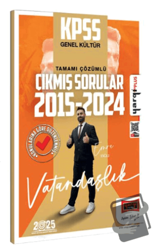 2025 KPSS Genel Kültür 2015-2024 Vatandaşlık Konularına Göre Düzenlenm