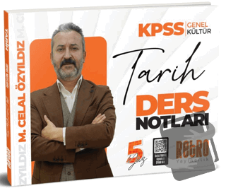 2025 KPSS Genel Kültür Tarih Ders Notu - Mehmet Celal Özyıldız - Retro