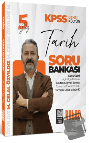 2025 KPSS Genel Kültür Tarih Soru Bankası - Mehmet Celal Özyıldız - Re