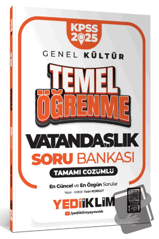 2025 KPSS Genel Kültür Vatandaşlık Temel Öğrenme Tamamı Çözümlü Soru B