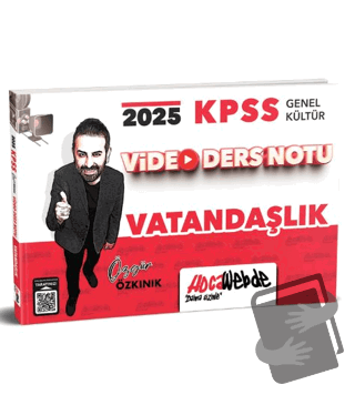 2025 KPSS Genel Kültür Vatandaşlık Video Ders Notu - Özgür Özkınık - H