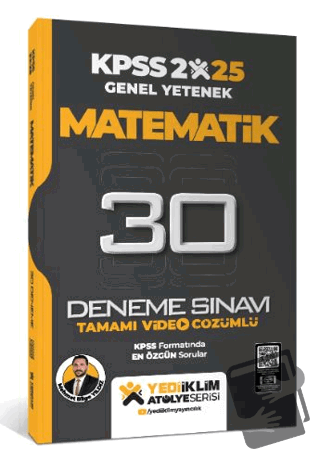 2025 KPSS Genel Yetenek Atölye Serisi Matematik Tamamı Video Çözümlü 3