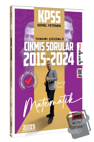 2025 KPSS Genel Yetenek Matematik 2015-2024 Konularına Göre Düzenlenmi