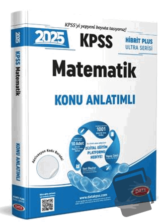 2025 KPSS Hibrit Plus Ultra Serisi Matematik Konu Anlatımlı - Komisyon