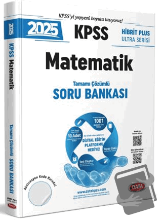 2025 KPSS Hibrit Plus Ultra Serisi Matematik Soru Bankası - Karekod Çö