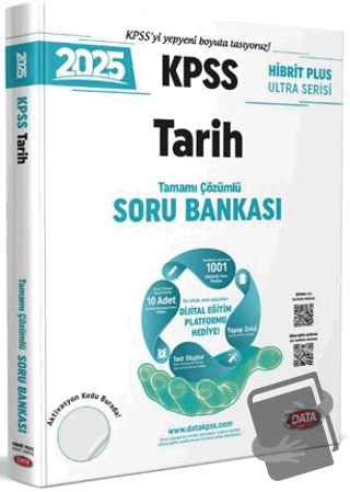 2025 KPSS Hibrit Plus Ultra Serisi Tarih Soru Bankası - Karekod Çözüml