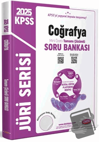 2025 KPSS Jüri Serisi Coğrafya Mini Özetli Tamamı Çözümlü Soru Bankası