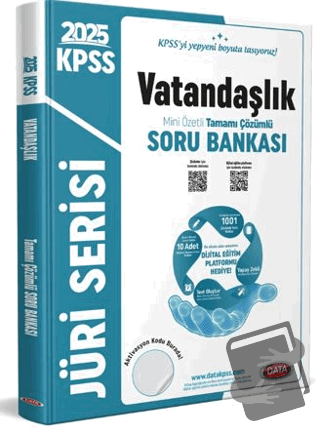 2025 KPSS Jüri Serisi Vatandaşlık Mini Özetli Tamamı Çözümlü Soru Bank