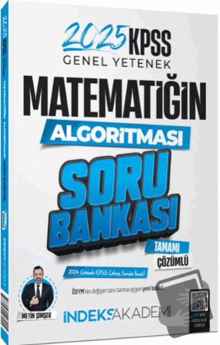 2025 KPSS Matematik Matematiğin Algoritması Soru Bankası Çözümlü - Met