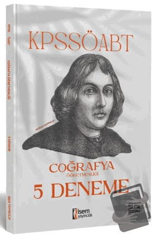 2025 KPSS ÖABT Coğrafya Öğretmenliği 5 Deneme - Kolektif - İSEM Yayınc