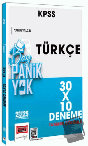 2025 KPSS Tamamı Çözümlü Türkçe 30x10 Deneme - Yamin Yalçın - Yargı Ya