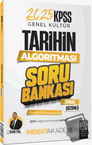 2025 KPSS Tarihin Algoritması Soru Bankası Çözümlü - Aydın Yüce - İnde