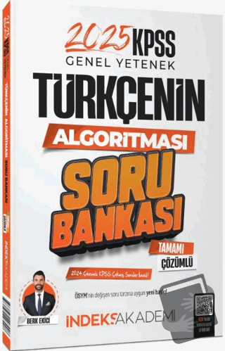 2025 KPSS Türkçenin Algoritması Soru Bankası Çözümlü - Berk Ekici - İn