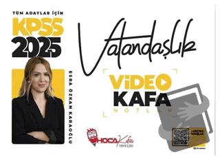 2025 KPSS Vatandaşlık Video Ders Notları - Esra Özkan Karaoğlu - Hoca 