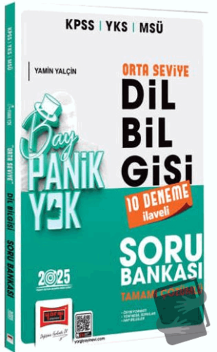 2025 KPSS YKS MSÜ Tamamı Çözümlü Panik Yok Orta Seviye Dil Bilgisi Sor