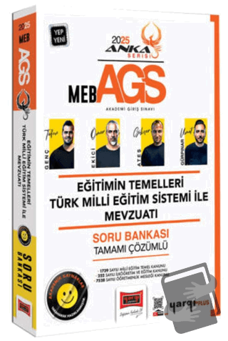 2025 MEB-AGS Anka Serisi Eğitimin Temelleri Türk Milli Eğitim Sistemi 