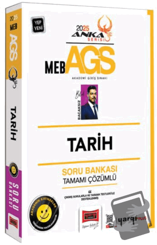 2025 MEB-AGS Anka Serisi Tarih Tamamı Çözümlü Soru Bankası - Bilal Bac