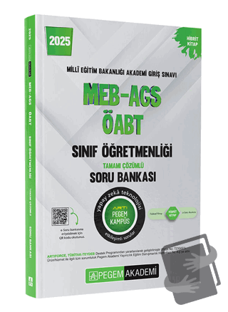 2025 MEB-AGS-ÖABT Sınıf Öğretmenliği Tamamı Çözümlü Soru Bankası - Kol