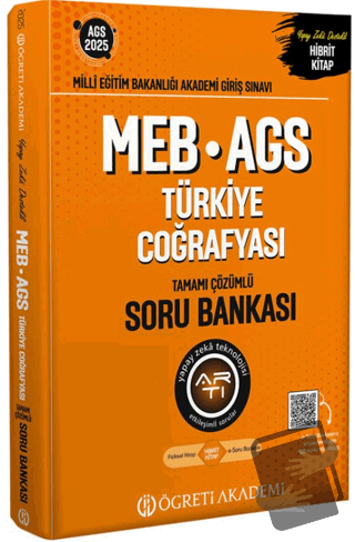 2025 MEB-AGS Türkiye Coğrafyası Tamamı Çözümlü Soru Bankası - Kollekti