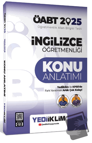 2025 ÖABT İngilizce Öğretmenliği Konu Anlatımı - Murat Gültekin - Yedi