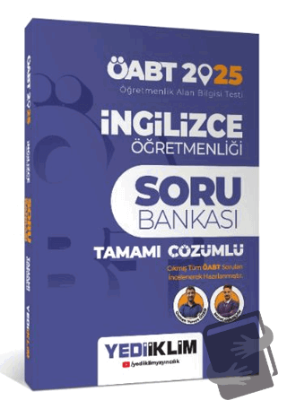 2025 ÖABT İngilizce Öğretmenliği Tamamı Çözümlü Soru Bankası - Murat G