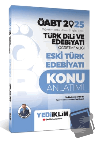 2025 ÖABT Türk Dili ve Edebiyatı Öğretmenliği Eski Türk Edebiyatı Konu