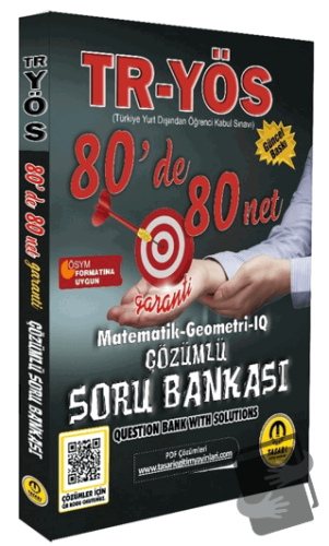 2025 TR YÖS Matematik-Geometri-IQ 80 De 80 Net - Özgen Bulut - Tasarı 