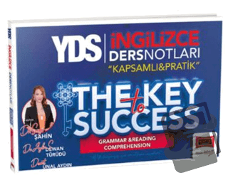 2025 YDS İngilizce Kapsamlı Pratik The Key To Success Grammar & Readin