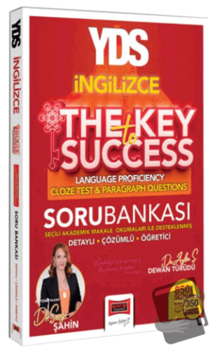 2025 YDS İngilizce The Key To Success Language Proficiency Cloze Test 