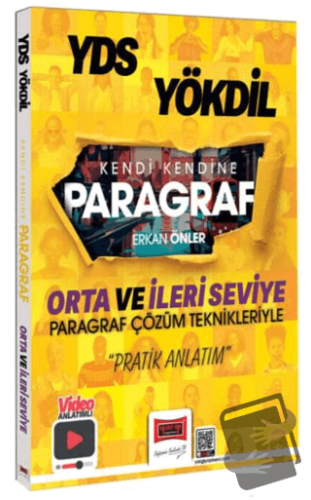 2025 YDS YÖKDİL Kendi Kendine Paragraf Pratik Anlatım - Erkan Önler - 