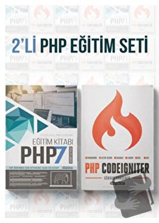 2'li PHP Eğitim Seti (2 Kitap) - Mehmet Ali Uysal - Dikeyeksen Yayın 